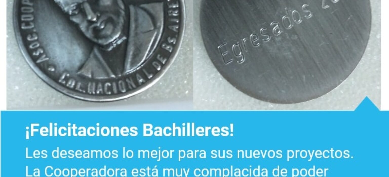 ¡Felicitaciones Bachilleres!