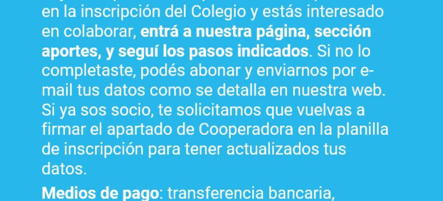 Aportes 2022 - SOCIOS